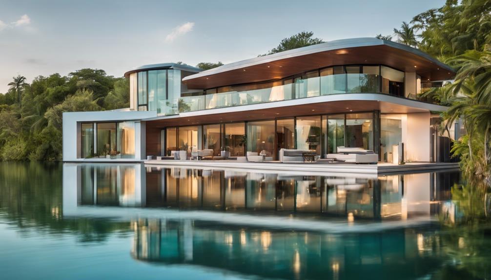 discovering scenic waterfront homes