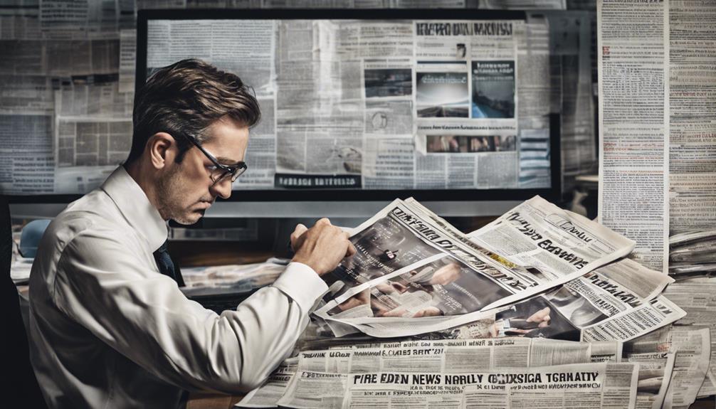 staying informed through news