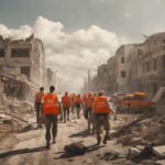 volunteers aid disaster recovery