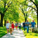 daily walking promotes fitness