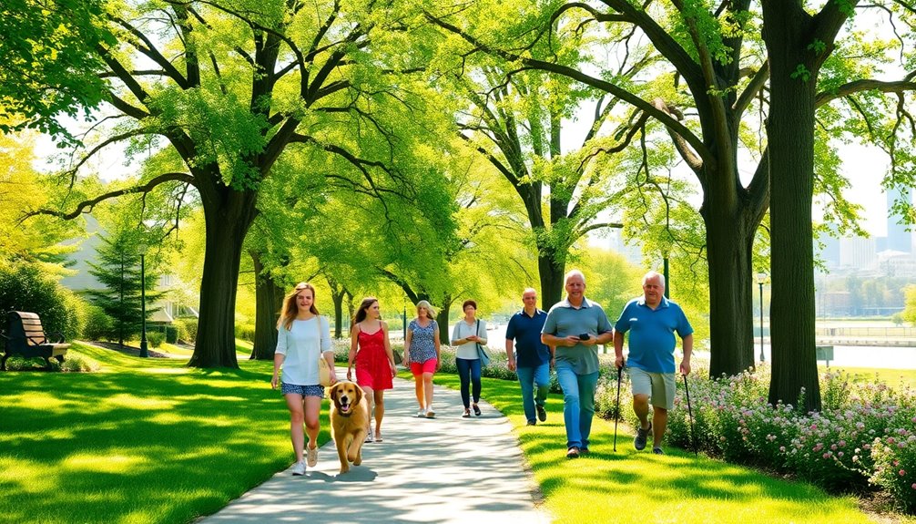 daily walking promotes fitness