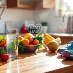 healthy lifestyle promotes heart
