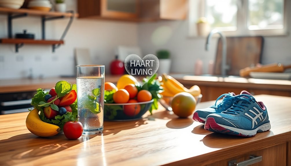 healthy lifestyle promotes heart