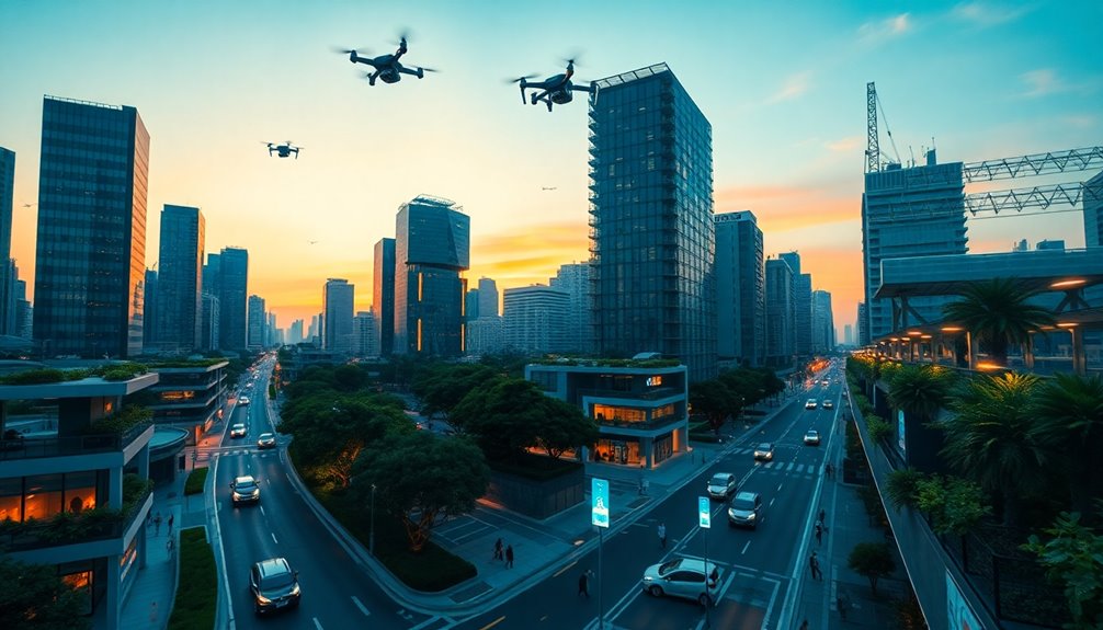 smart technology enhancing urban life
