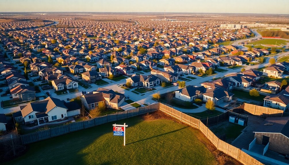suburban growth effects housing prices